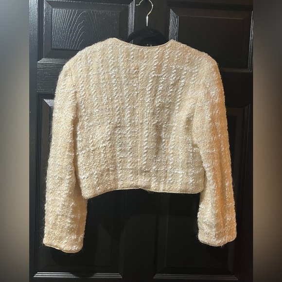 Worth Collective Gold Thread Tweed Jacket - Picture 5 of 9